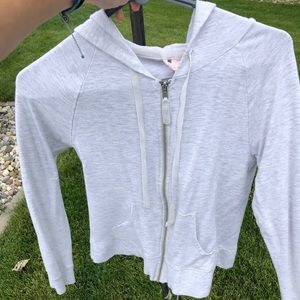 Light weight grey Victoria’s Secret hoodie